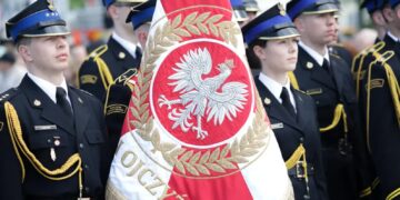 Centralne Obchody Dnia Strażaka. Fot. PAP/PAP/Tomasz Gzell