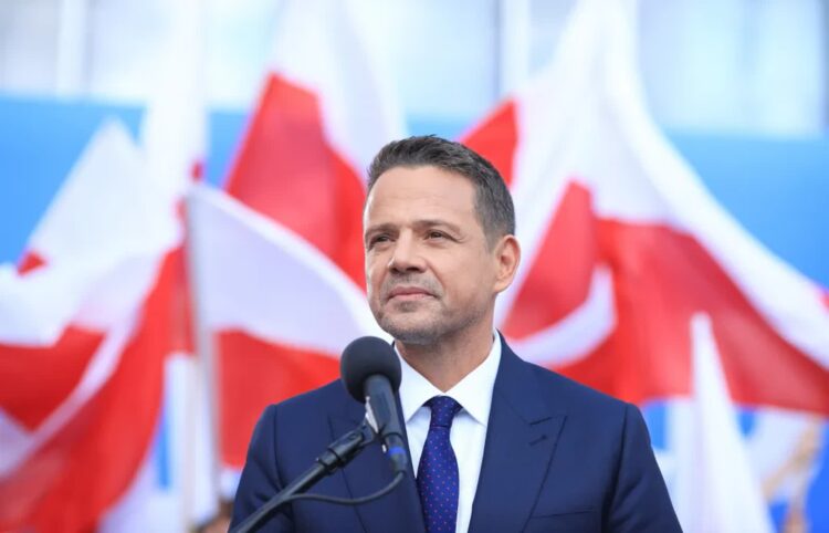 Wybory prezydenta RP - kampania Rafał Trzaskowskiego. Fot. PAP/Jarek Praszkiewicz