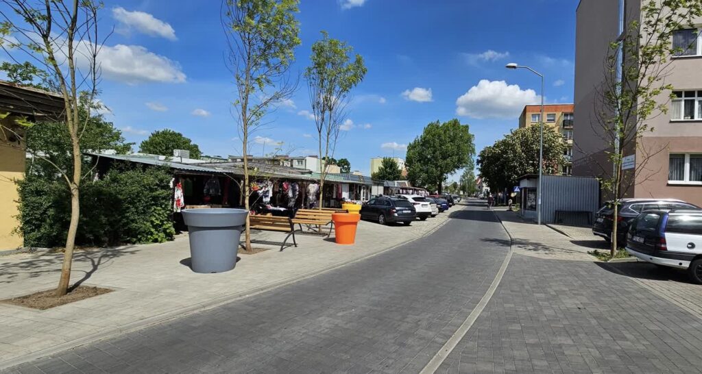 Koniec remontu ulicy Chrobrego w Rzepinie fot. UM Rzepin