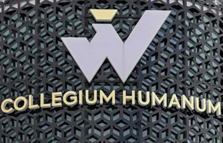 Kolejni zatrzymani w śledztwie dotyczącym Collegium Humanum 9 Logo Collegium Humanum, zdjęcie ilustracyjne, fot. PAP/Darek Delmanowicz