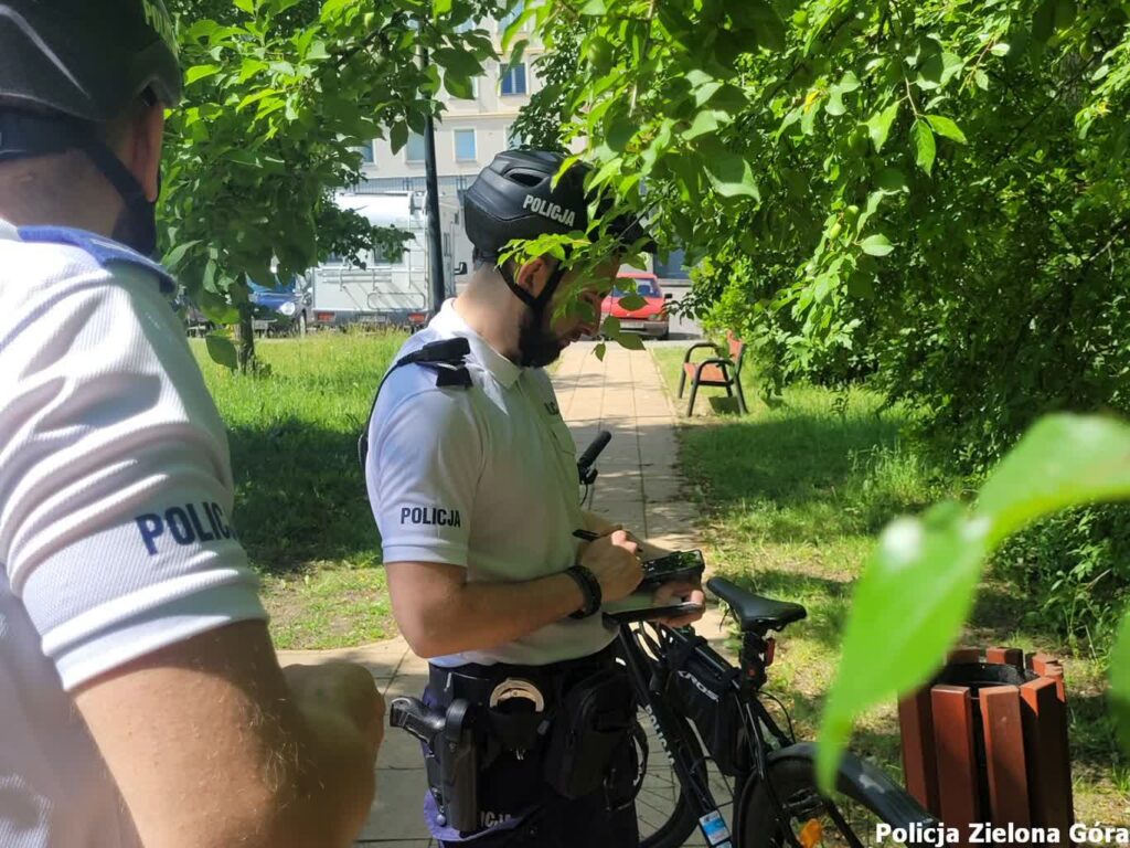 Dziś akcja jednoślad Policja Zielona Góra