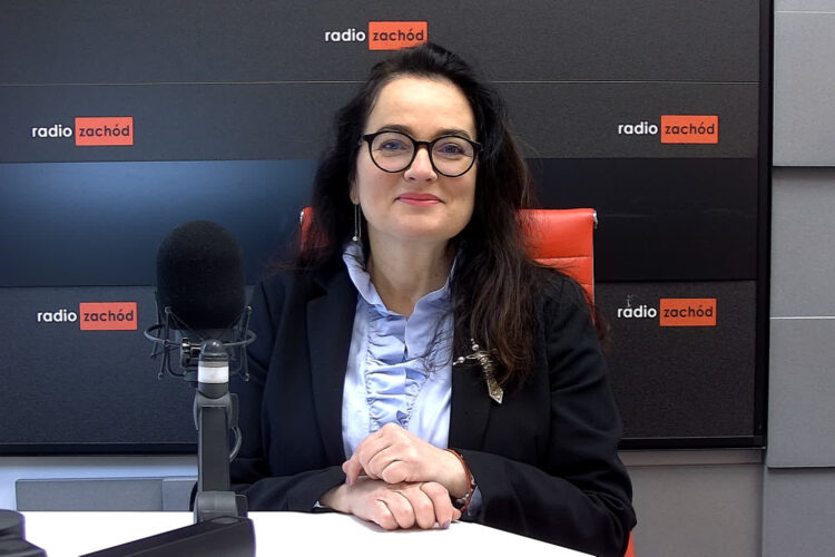 Anita Kucharska - Dziedzic posłanka Nowej Lewicy Radio Zachód - Lubuskie