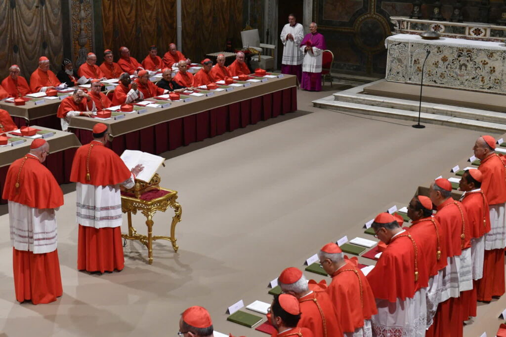 Konklawe. Fot. PAP/EPA/VATICAN MEDIA HANDOUT