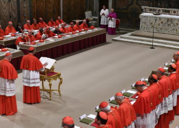 Konklawe. Fot. PAP/EPA/VATICAN MEDIA HANDOUT