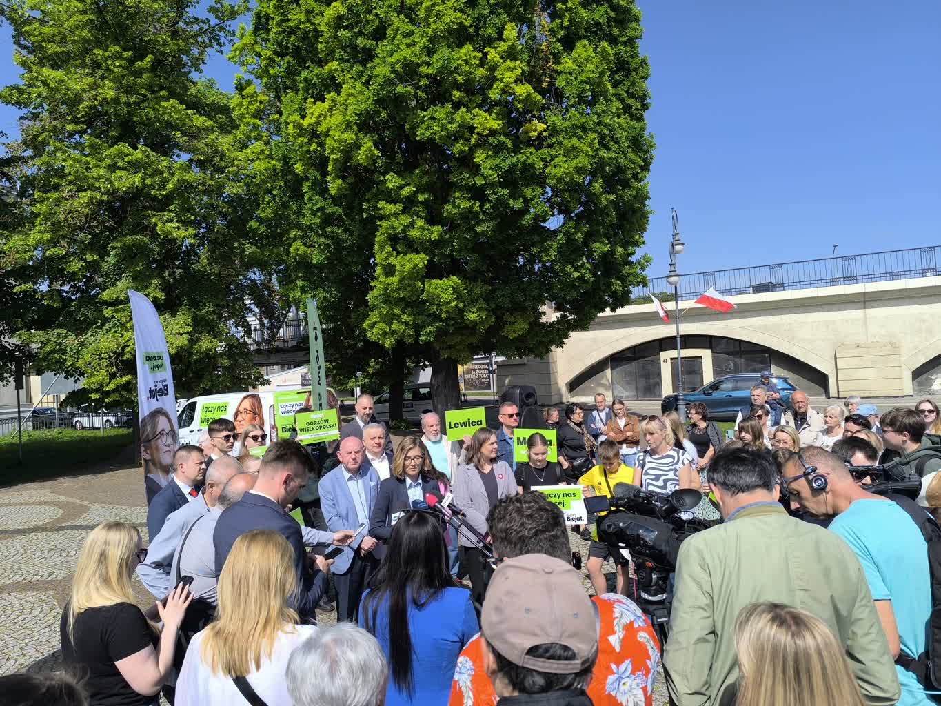 Magdalena Biejat w Gorzowie Radio Zachód - Lubuskie