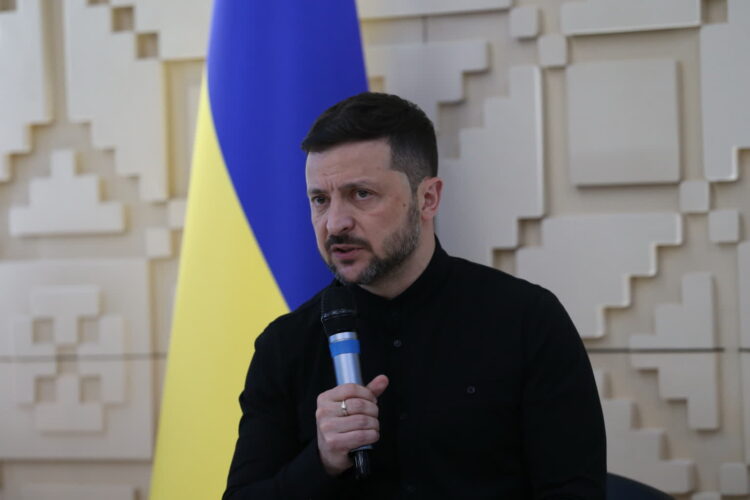 Wołodymyr Zełenski w Stambule (PAP/EPA/NECATI SAVAS)