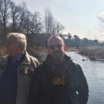 Tomasz Turowski z ojcem fot. archiwum rodzinne