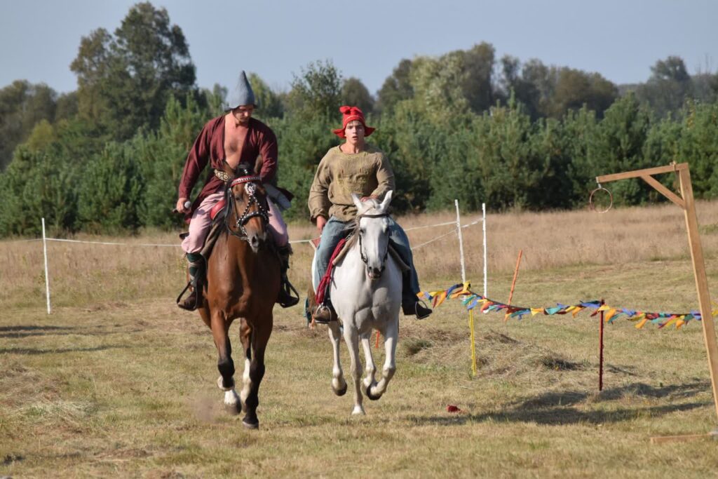 Promocja grodziska w Wicinie fot. Stowarzyszenie Wicina