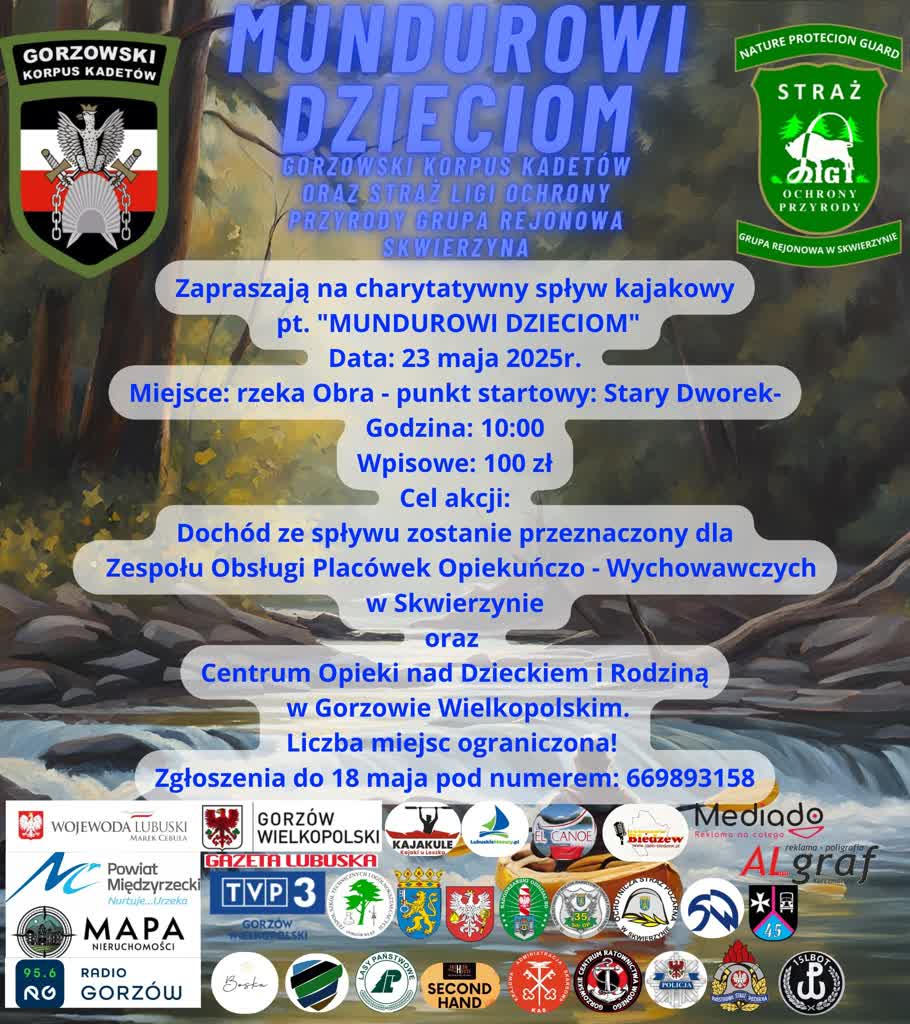 Charytatywny spływ Obrą 13 494044943_122116892930811220_1661054773850659118_n.jpg