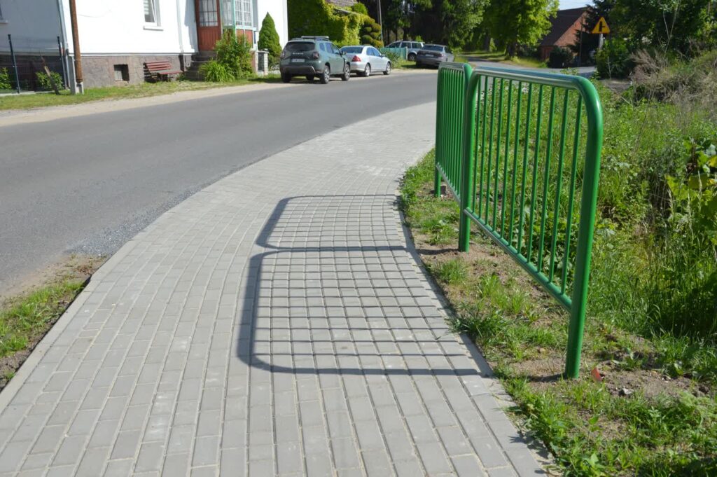 Inwestycje drogowe gminy Łagów fot. UG Łagów