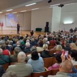 Kampania prezydencka 2025. Były premier Mateusz Morawiecki (PiS) w Zielonej Górze (fot. Piotr Bakselerowicz)