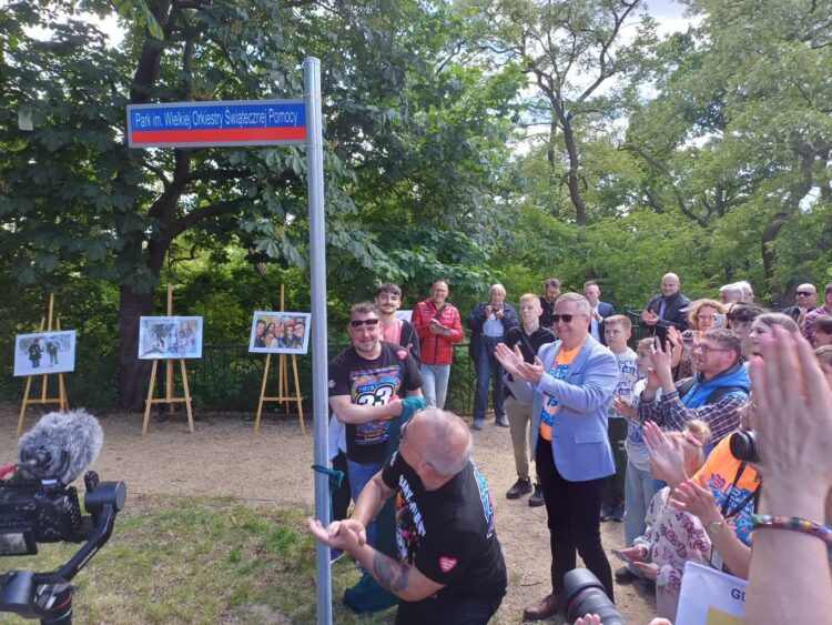 Gubin ma park im. WOŚP 9 fot. S. Kordyjalik