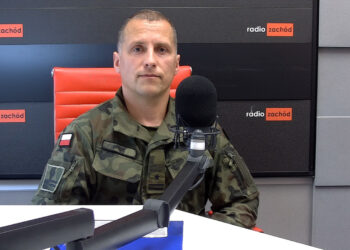 mjr Michał Binek, 4. Zielonogórski Pułk Przeciwlotniczy Radio Zachód - Lubuskie