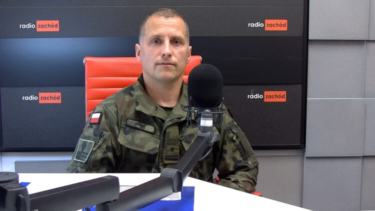 mjr Michał Binek, 4. Zielonogórski Pułk Przeciwlotniczy Radio Zachód - Lubuskie