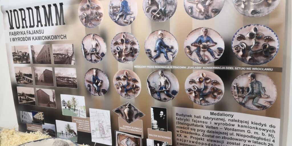 Zabytkowe drezdeneckie medaliony Zabytkowe drezdeneckie medaliony Radio Zachód - Lubuskie