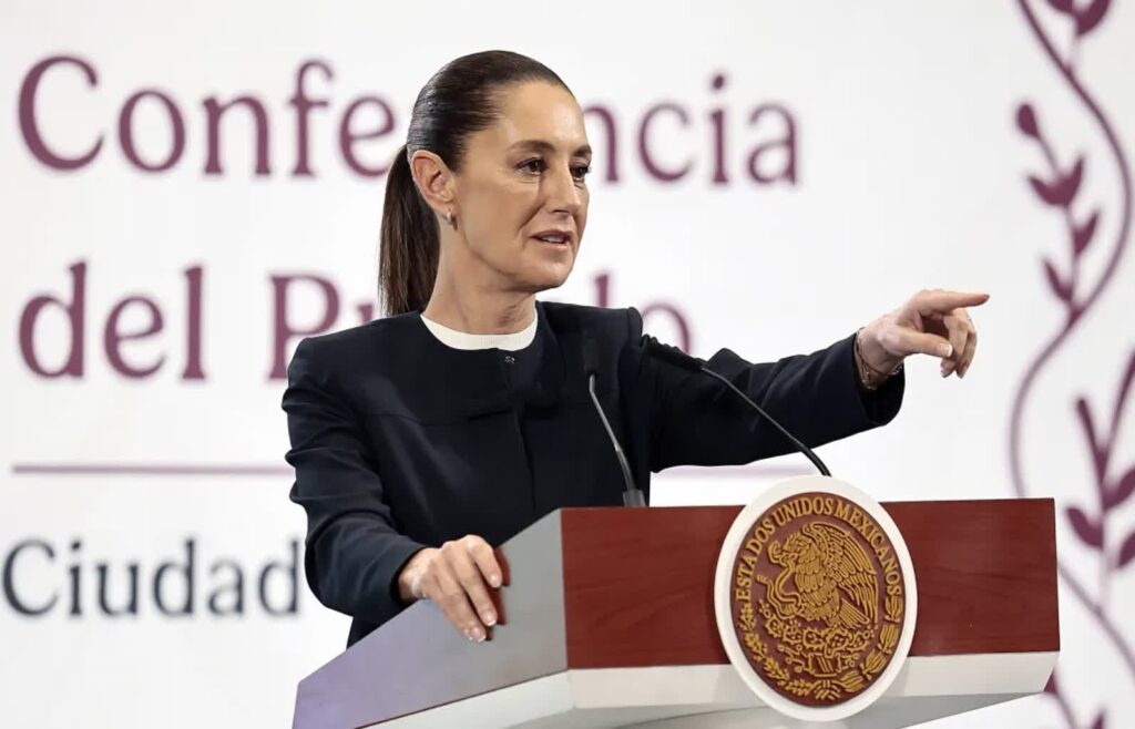 Claudia Sheinbaum Fot. PAP/EPA/JOSE MENDEZ