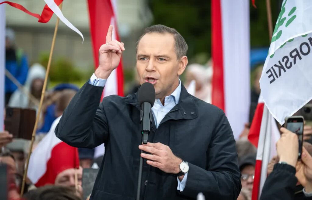 Propozycja Mentzena dla kandydatów na prezydenta. Nawrocki zabiera głos 7 Karol Nawrocki. Fot. PAP/Tytus Żmijewski