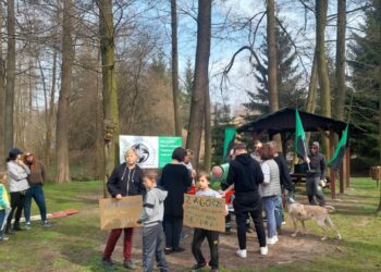 Protest w Zagórzu fot. I.Kwiatkowska