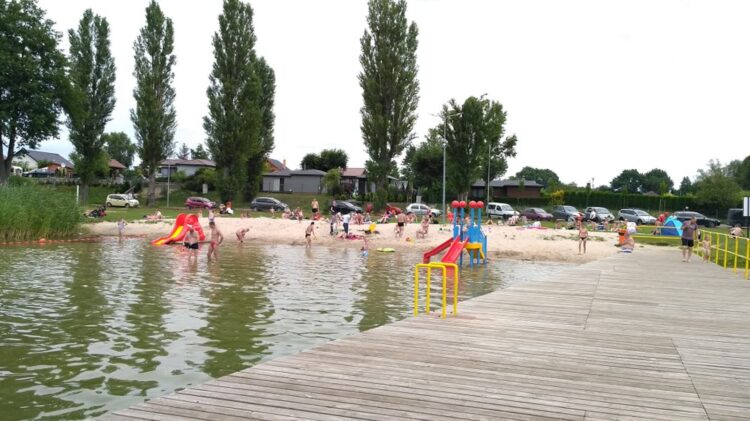 Plaża w Wilkowie czeka na turystów 9 fot. OSiR Świebodzin