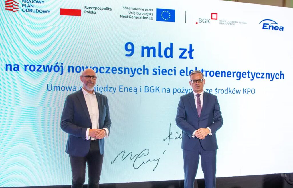 Enea zdobyła ponad 9 mld zł z KPO na sieci dystrybucyjne. Fot. X/Enea