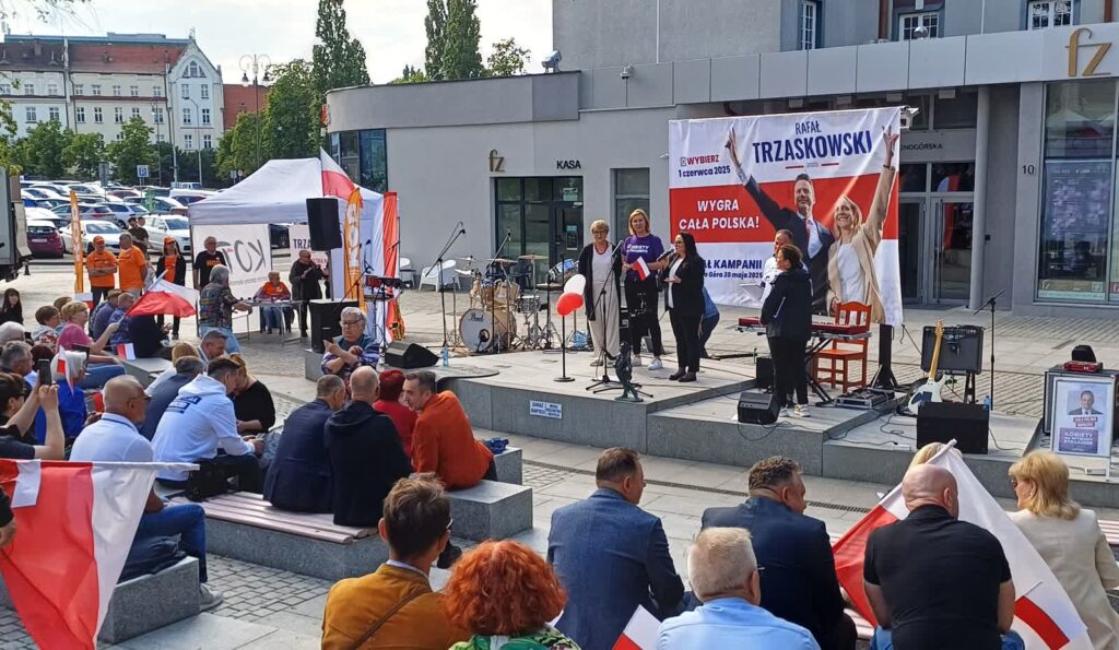 "Nie wybieramy mniejszego zła" - finał kampanii Trzaskowskiego w Zielonej Górze Radio Zachód - Lubuskie