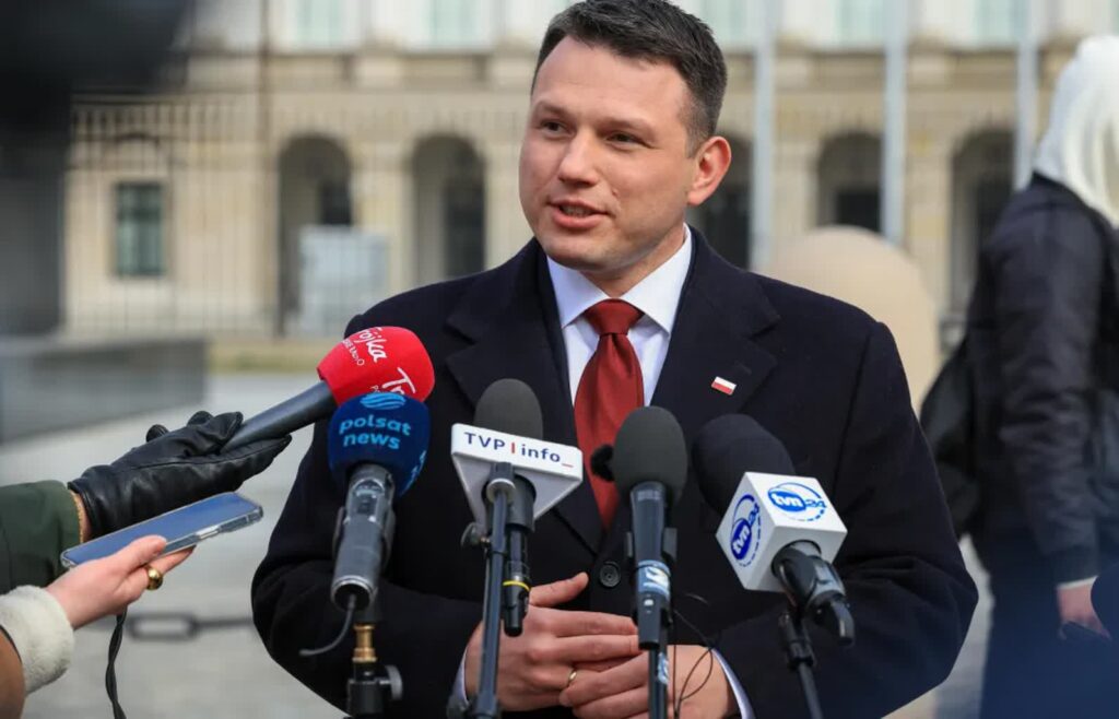 Sławomir Mentzen. Fot. PAP/Szymon Pulcyn