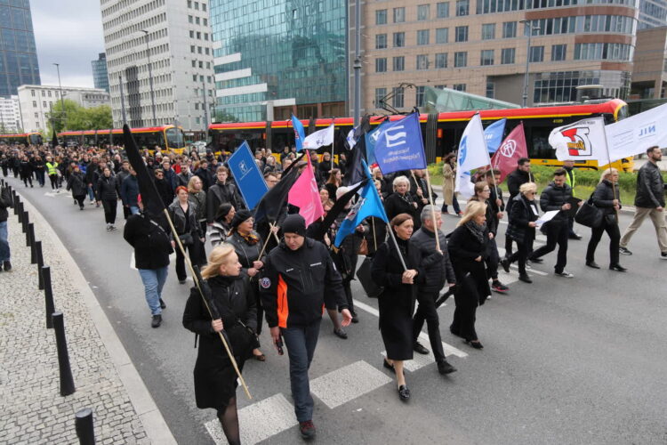 Marsz Milczenia (PAP/Rafał Guz)