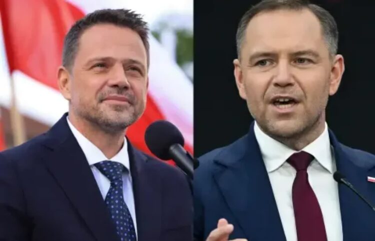 Rafał Trzaskowski, Karol Nawrocki Fot. PAP/Jarek Praszkiewicz/Darek Delmanowicz