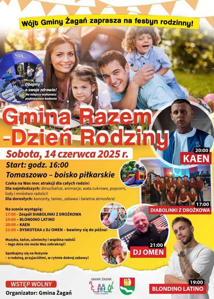 Żagańska gmina zaprasza na dzisiejszy rodzinny festyn do Tomaszowa 13 504107141_1023103269974475_4903219142231536084_n.jpg