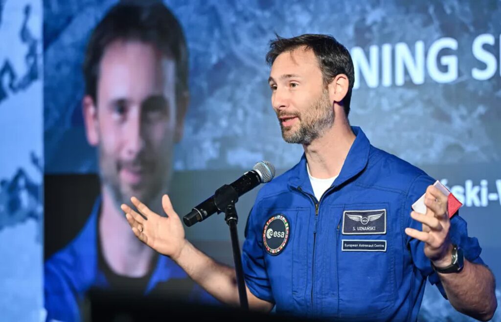 Kiedy start misji z Polakiem? Zdecyduje rada pogodowa 3 Sławosz Uznański-Wiśniewski Fot. PAP/Leszek Szymański