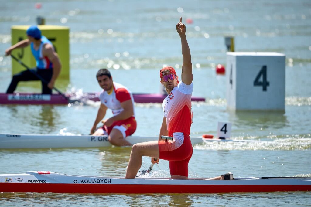 Srebro Alexa Koliadycha, Wiktor Głazunow i Julia Olszewska tuż za podium fot. Rafał Oleksiewicz
