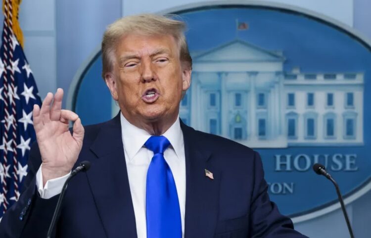 Donald Trump Fot. PAP/EPA/SHAWN THEW