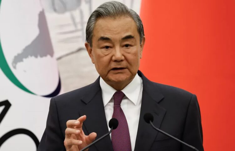 Minister spraw zagranicznych Chin Wang Yi Fot. PAP/EPA/TINGSHU WANG