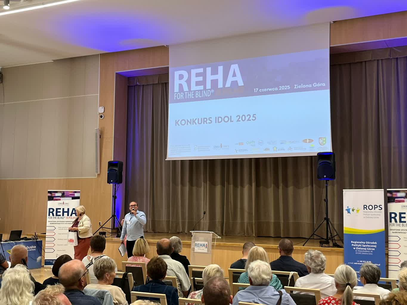 Konferencja REHA FOR THE BLIND IN POLAND Radio Zachód - Lubuskie