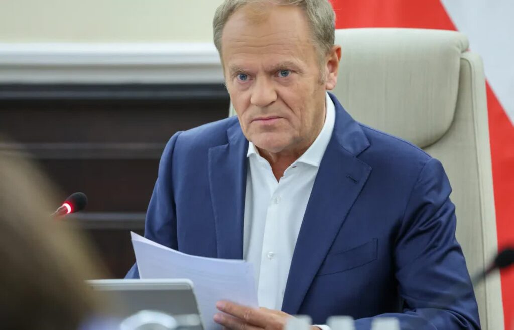 Premier Donald Tusk Fot. PAP/Szymon Pulcyn
