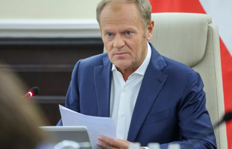Premier Donald Tusk Fot. PAP/Szymon Pulcyn