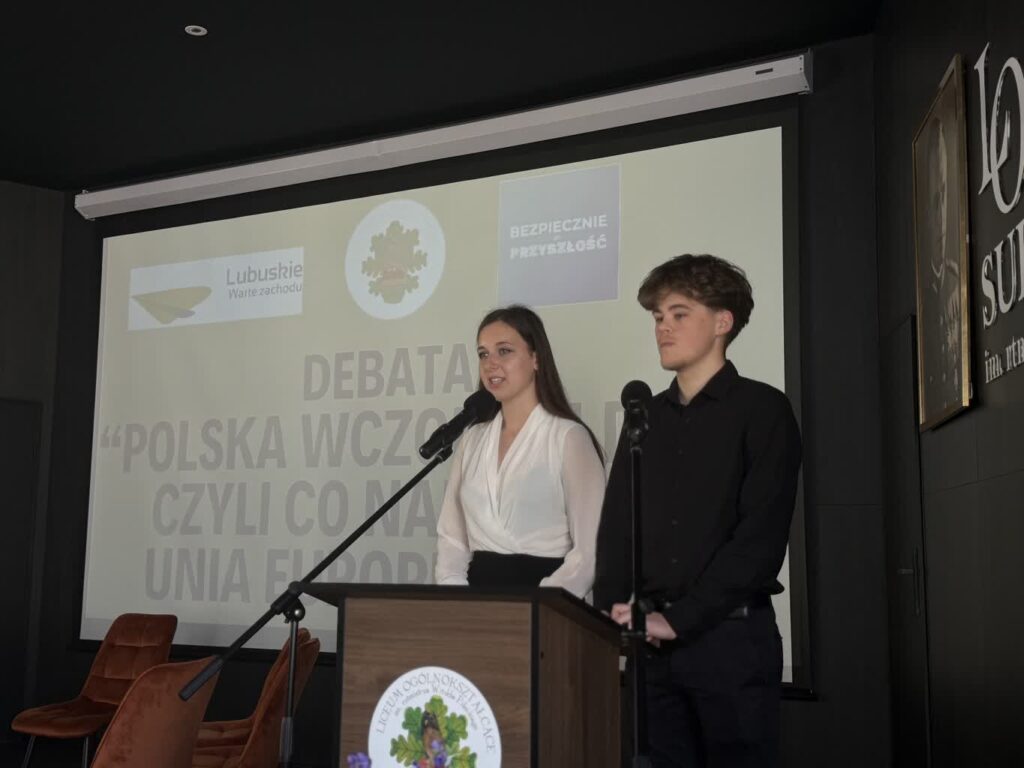 Co nam dała Unia Europejska? Uczniowie debatowali Co nam dała Unia Europejska? Uczniowie debatowali Radio Zachód - Lubuskie