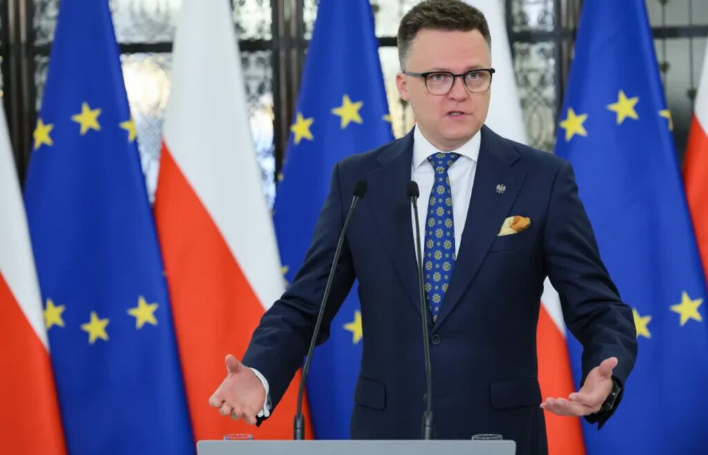 Szymon Hołownia. Fot. PAP/Rafał Guz