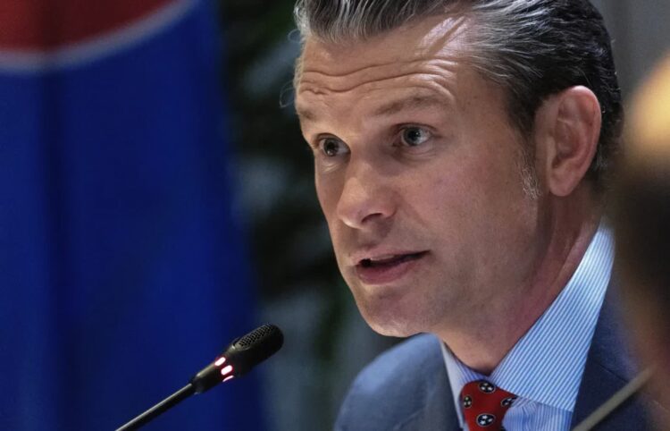 Szef Pentagonu: zniszczyliśmy irański program nuklearny 9 Pete Hegseth Fot. PAP/EPA/HOW HWEE YOUNG