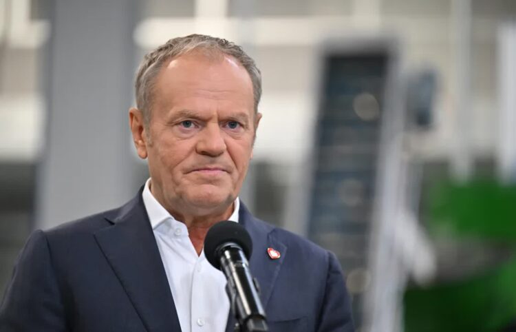 Premier Donald Tusk. Fot. PAP/Piotr Polak