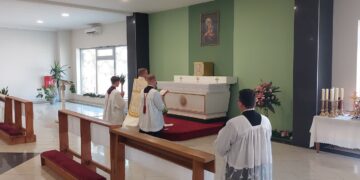 Poświęcenie kaplicy pw. Pięciu Braci Polskich w Zielonej Górze [ZDJĘCIA] Radio Zachód - Lubuskie