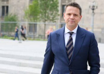 Rafał Trzaskowski. Fot. PAP/Rafał Guz