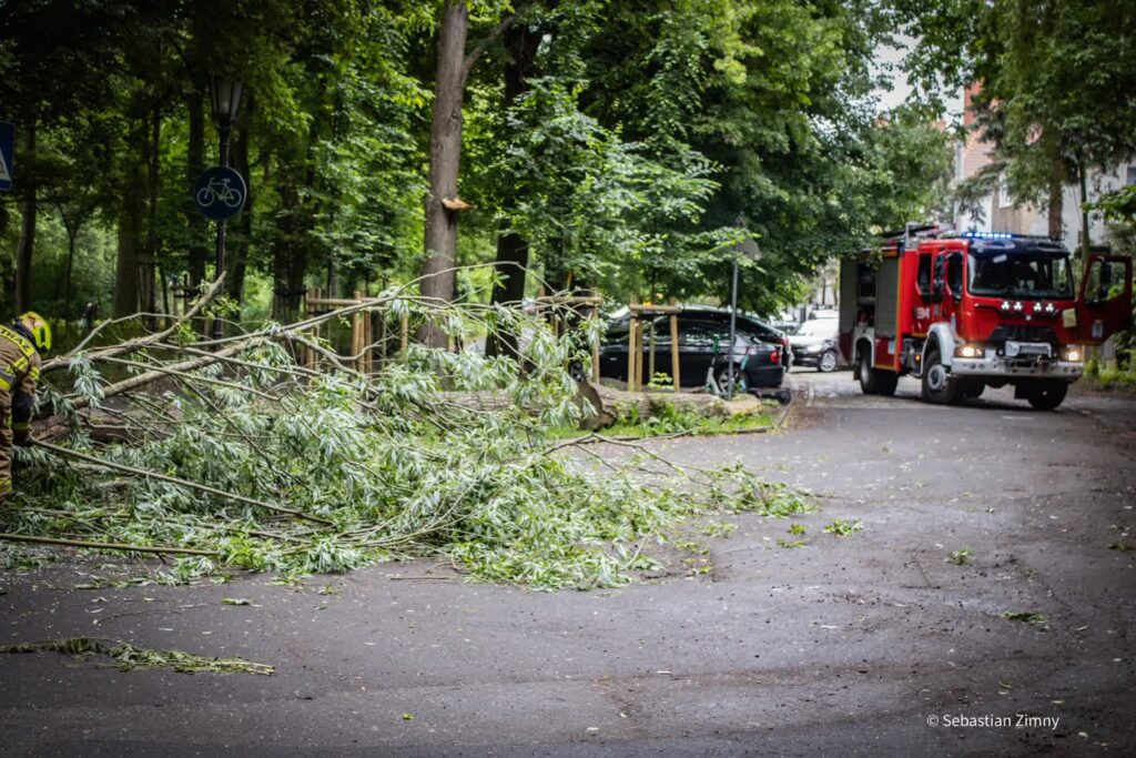 Fot. Sebastian Zimny. Ochotnicza Straż Pożarna Poznań-Głuszyna/FB