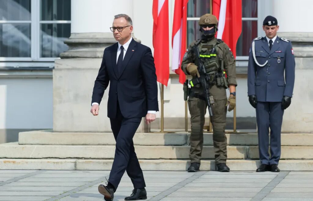 Prezydent Andrzej Duda Fot. PAP/Paweł Supernak