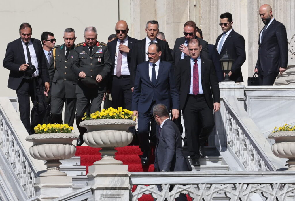 Ukraińsko-rosyjskie negocjacje w Stambule (PAP/EPA/TOLGA BOZOGLU)