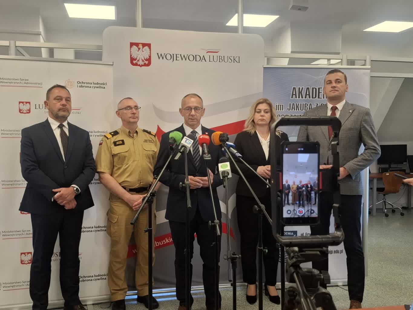 Ćwiczenia na wypadek zagrożenia Radio Zachód - Lubuskie