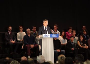 Nicolas Sarkozy podczas wystąpienia w 2016 r. (x.com/NicolasSarkozy)