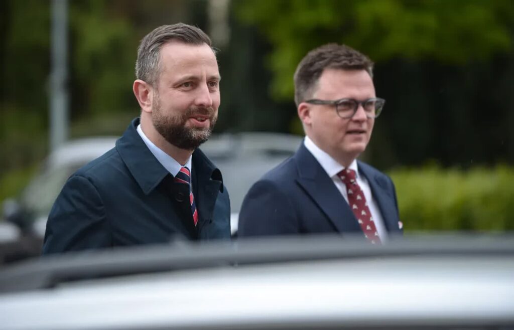 Władysław Kosiniak-Kamysz i Szymon Hołownia. Fot. PAP/Marcin Obara
