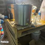 Domowa fabryka amfetaminy na terenie pow. żagańskiego. Zatrzymano cztery osoby (KPP Żagań)