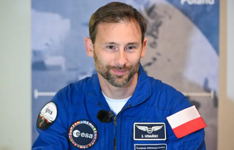 Astronauta Sławosz Uznański-Wiśniewski. Fot. PAP/Radek Pietruszka